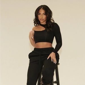 Naked Wardrobe Lori Harvey Shirt